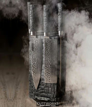 Carica l'immagine nel visualizzatore di Gallery, Portacoltelli Ceppo magnetico per coltelli PYROLITH per ca. 8 coltelli