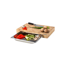 Carica l'immagine nel visualizzatore di Gallery, Tagliere con contenitore Gastro 39 x 27 x 6 cm