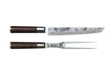 Carica l'immagine nel visualizzatore di Gallery, Satake Kuro Takohiki Trancher set Pinza e coltello