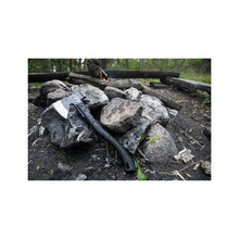 Carica l'immagine nel visualizzatore di Gallery, Ascia nera Satake 38 x 13 x 2,5 cm