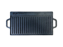 Carica l'immagine nel visualizzatore di Gallery, Piastra in ghisa da grill 42 x 23 cm