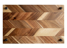 Carica l'immagine nel visualizzatore di Gallery, Tagliere in legno di acacia con punti di misurazione 35,5 x 23,5 x 5,5 cm