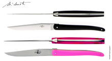Carica l'immagine nel visualizzatore di Gallery, Coltelli da tavola Forge de Laguiole®, Set "Rinaldo´s" nero & pink
