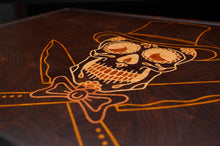 Carica l'immagine nel visualizzatore di Gallery, Tagliere in controfibra ProWoodCut 60 x 40 x 4 cm ca. Rinaldo's Skull - Made in Italy