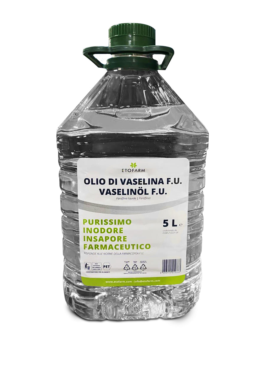 Olio di vaselina / paraffina ideale per taglieri Tanica 5 Litri