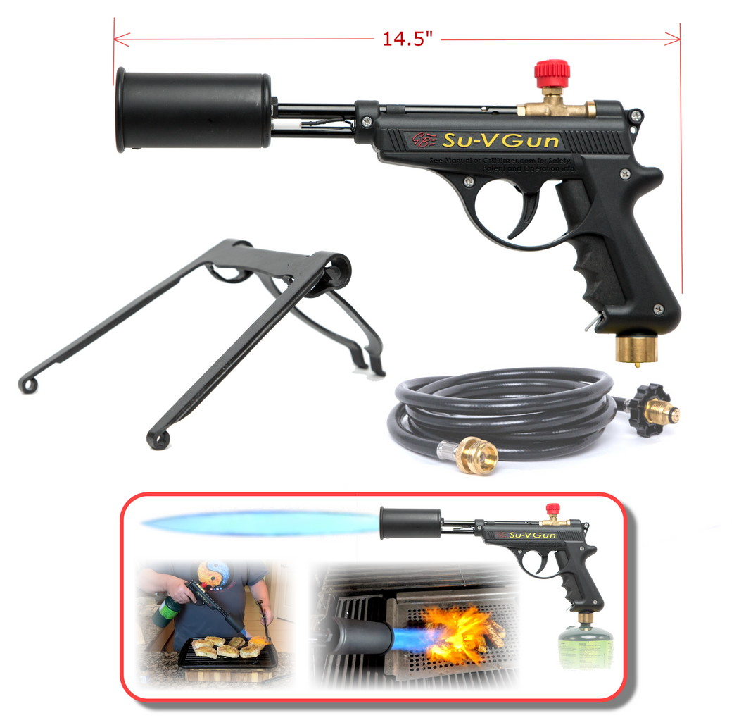 GRILLBLAZER GrillGun Su-VGun Set Pistola per BBQ